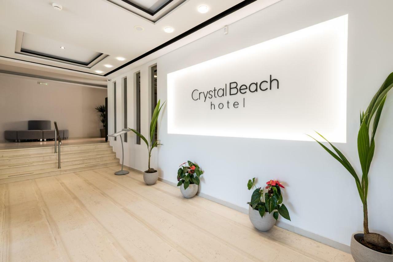 Crystal Beach Hotel Kalamaki  Bagian luar foto